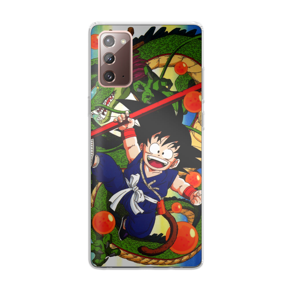 Dragon Ball Super Galaxy Note20 Ultra 5G Clear Case - Goku Dragon