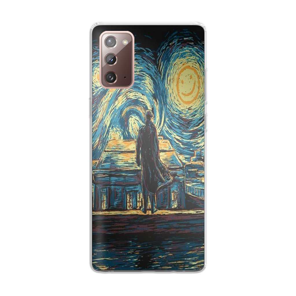 Sherlock Starry Night Galaxy Note 20 Case