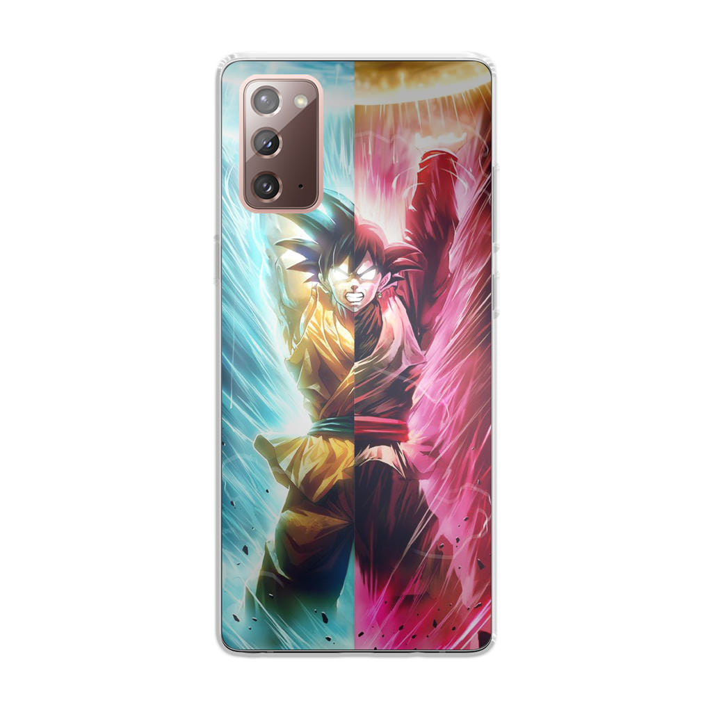 Spirit Bomb Split Goku Dragon Ball Galaxy Note 20 Case