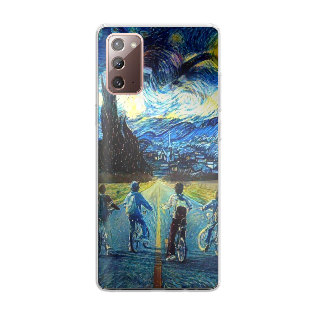 Stranger At Starry Night Galaxy Note 20 Case