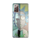 Super Evil Man Rick And Rick Galaxy Note 20 Case