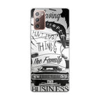 Supernatural Family Business Saving People Galaxy Note 20 Case