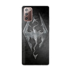 The Elder Scrolls V Skyrim Logo Galaxy Note 20 Case