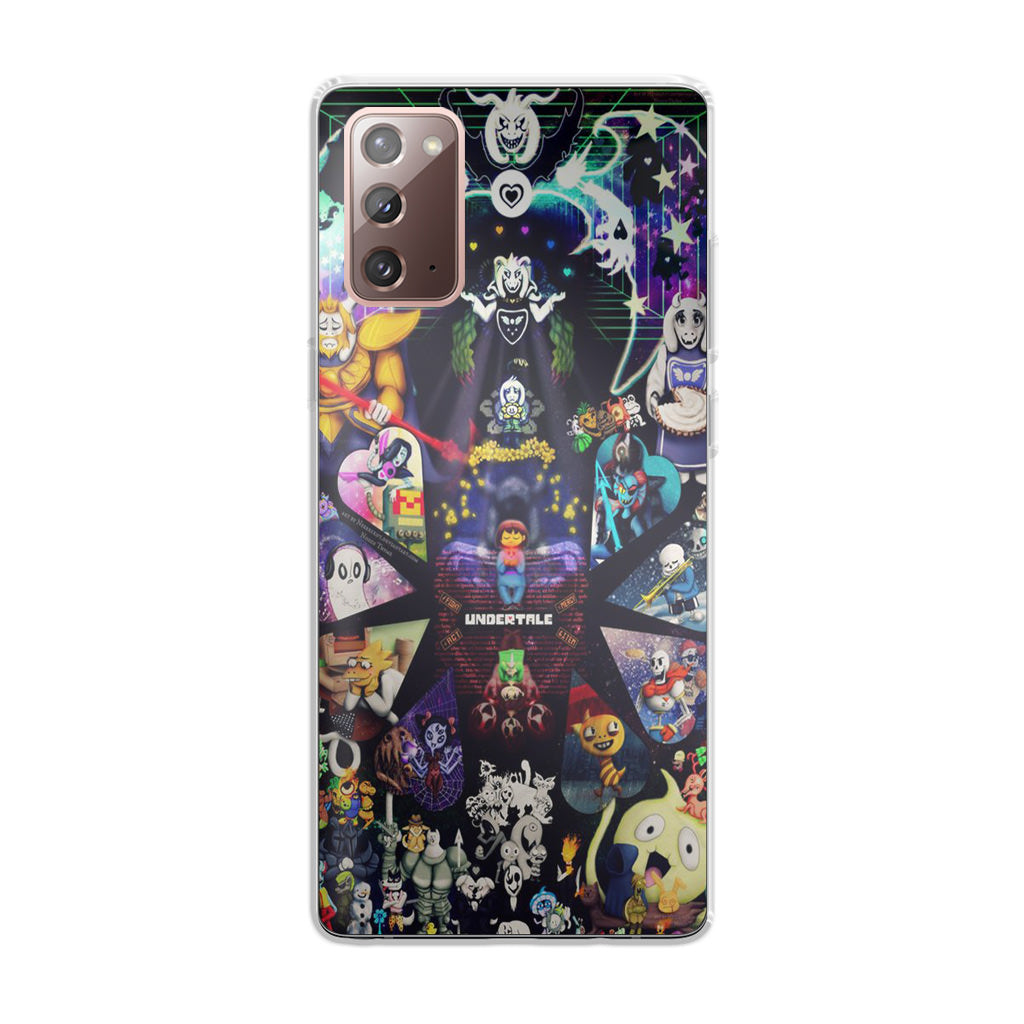 Undertale All Characters Galaxy Note 20 Case