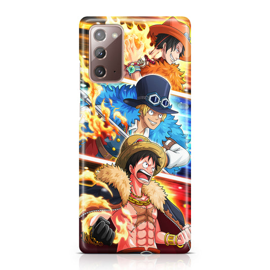 Ace Sabo Luffy Galaxy Note 20 Case