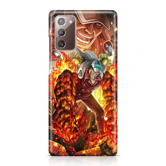 Akainu Exploding Volcano Galaxy Note 20 Case