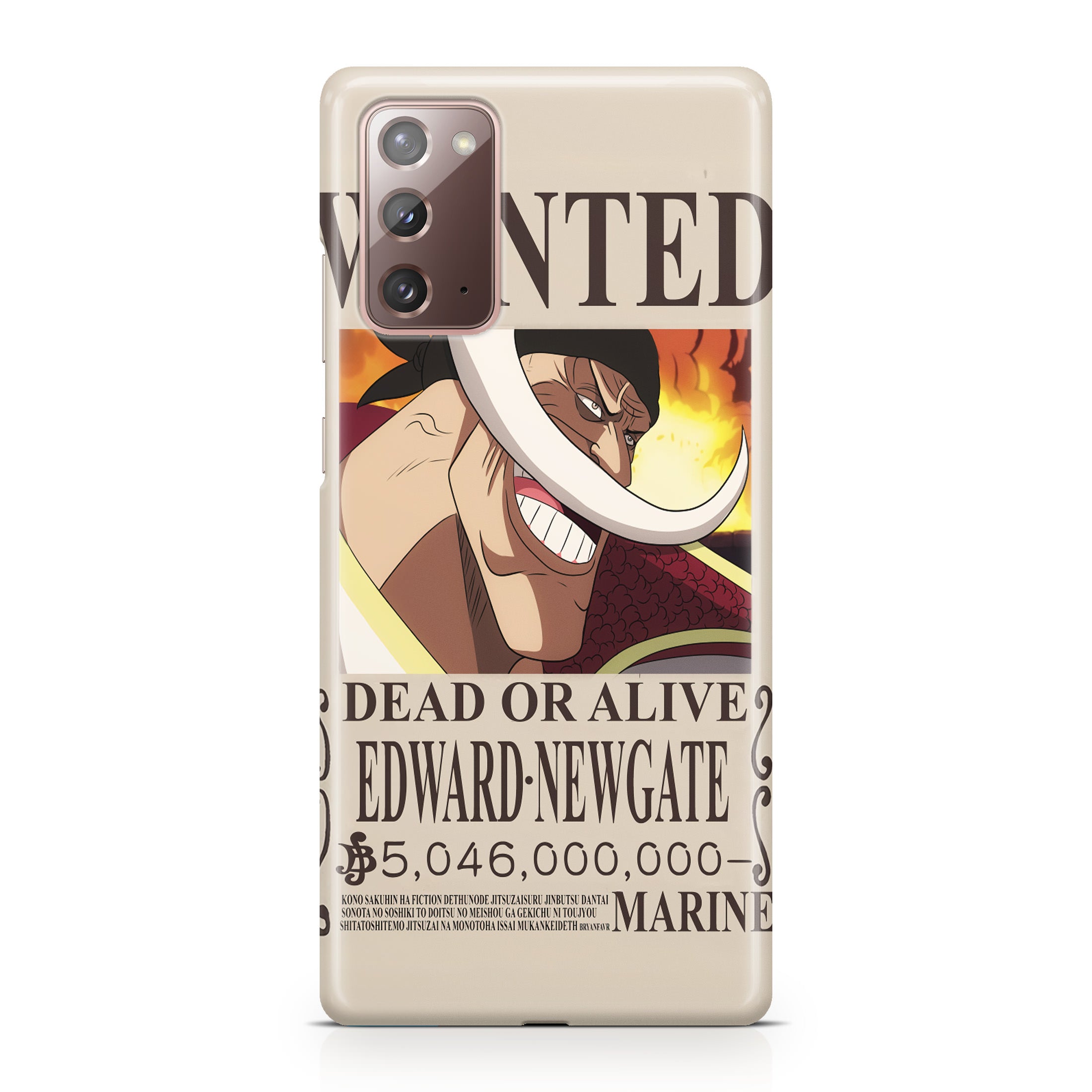 Edward Newgate Bounty Galaxy Note 20 Case