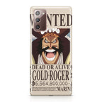 Gold Roger Bounty Galaxy Note 20 Case