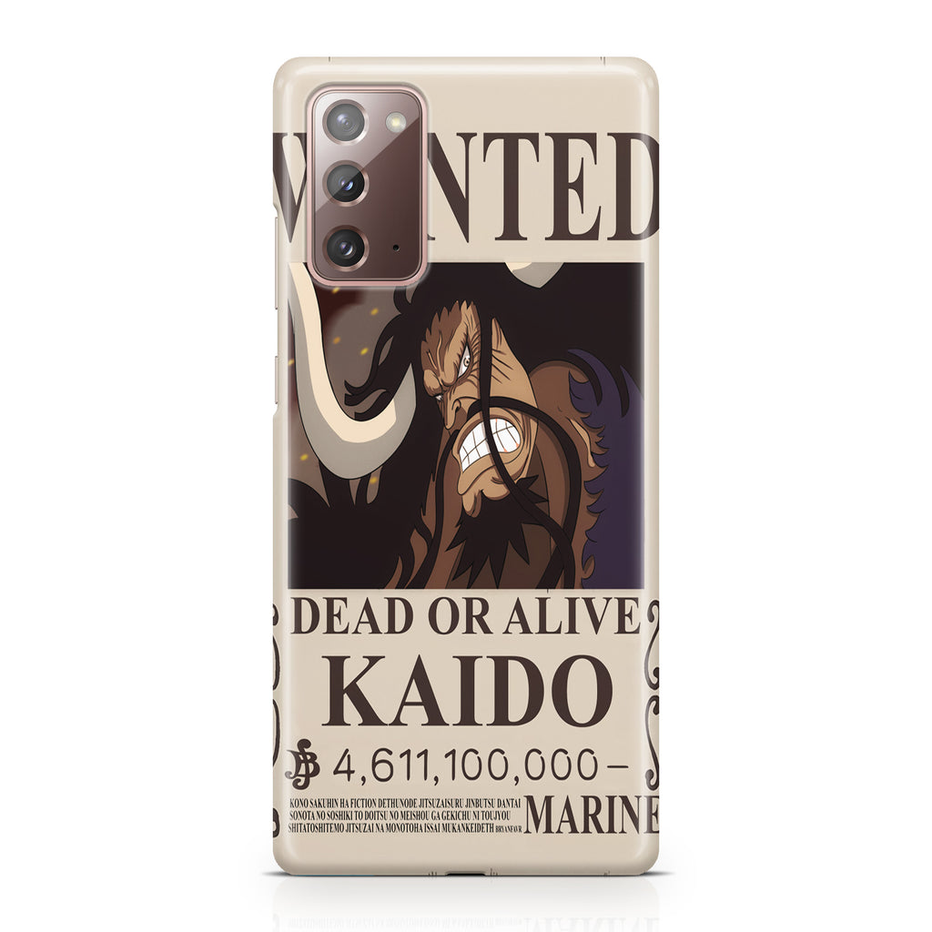 Kaido Bounty Galaxy Note 20 Case