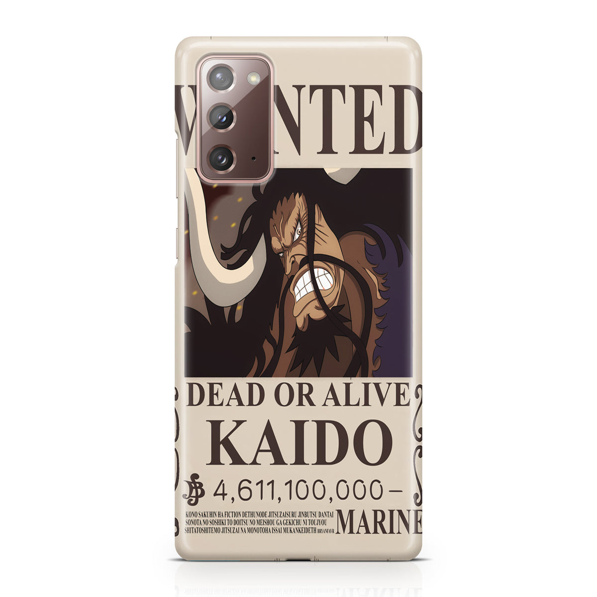 Kaido Bounty Galaxy Note 20 Case