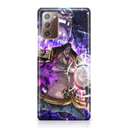 Kurohige With Two Devil Fruits Power Galaxy Note 20 Case