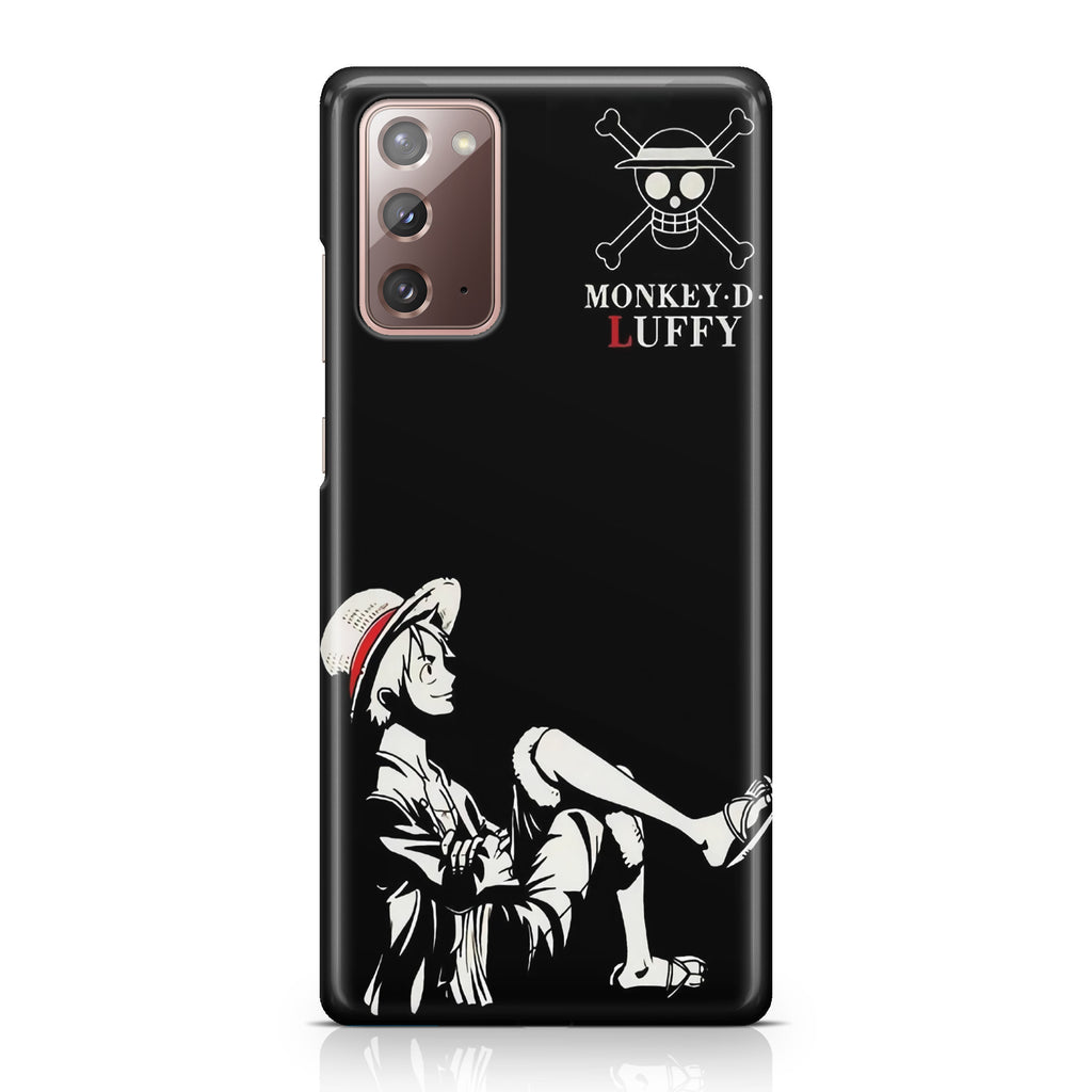 Monkey D Luffy Black And White Galaxy Note 20 Case
