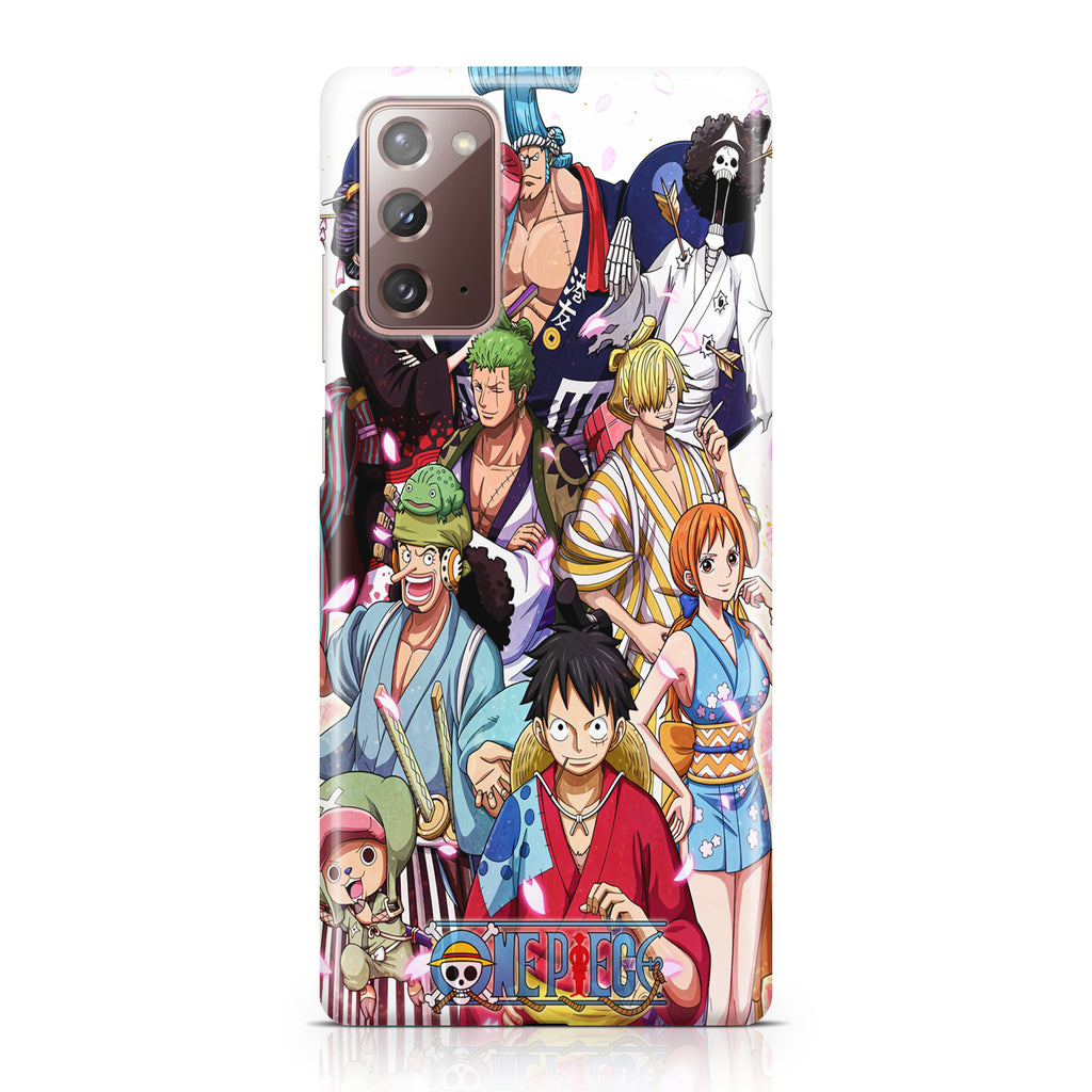 Mugiwara Crew Wano Galaxy Note 20 Case