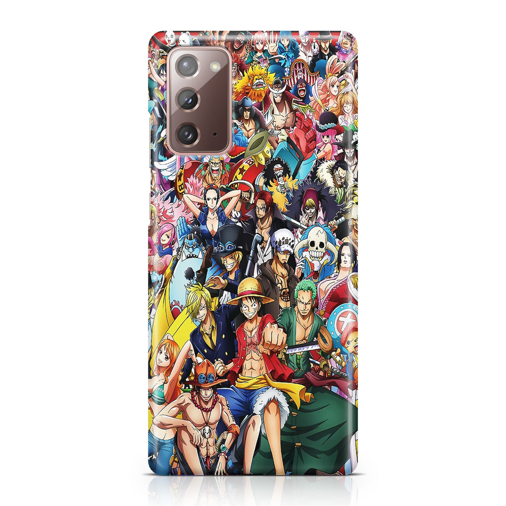 One Piece Characters In New World Galaxy Note 20 Case