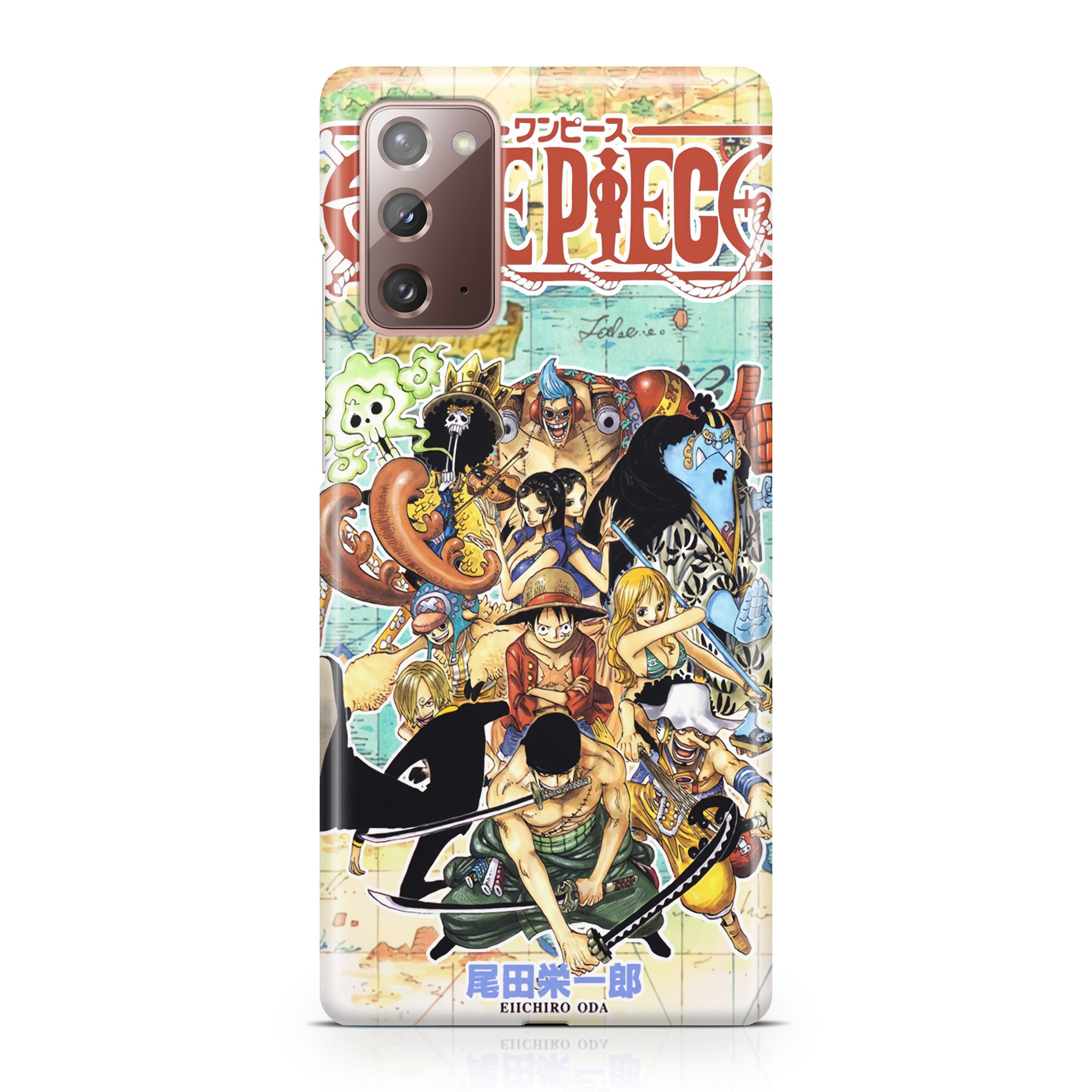 One Piece Comic Straw Hat Pirate Galaxy Note 20 Case