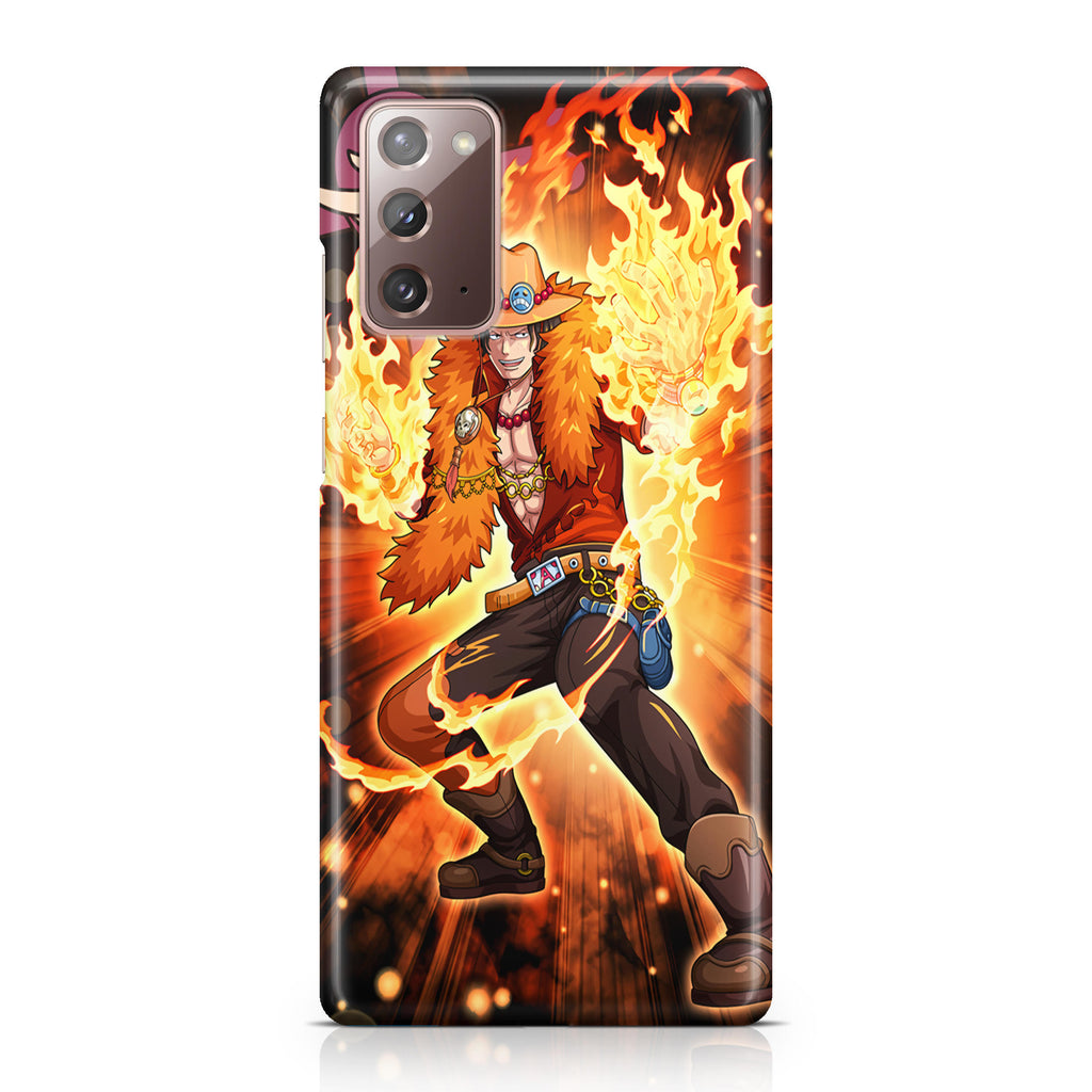 Portgas D Ace Fire Power Galaxy Note 20 Case
