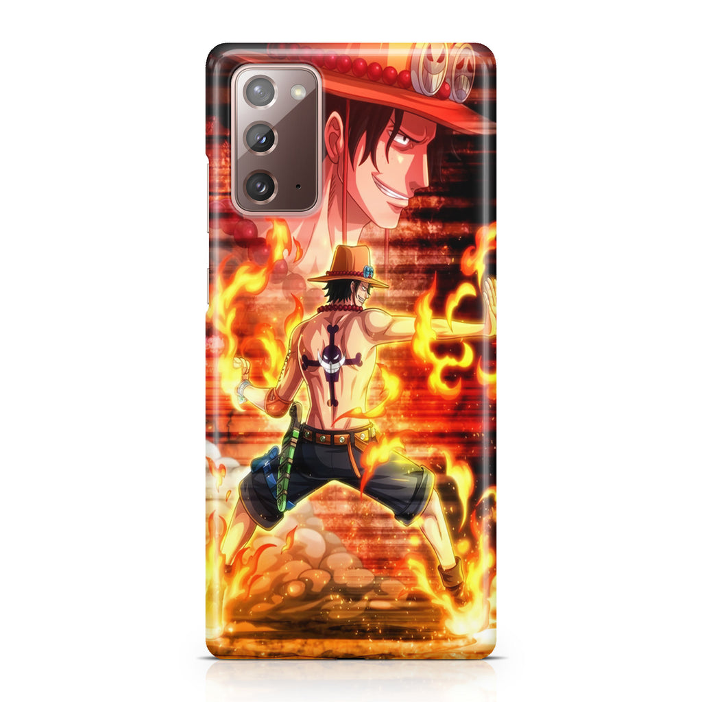 Portgas D Ace One Piece Galaxy Note 20 Case