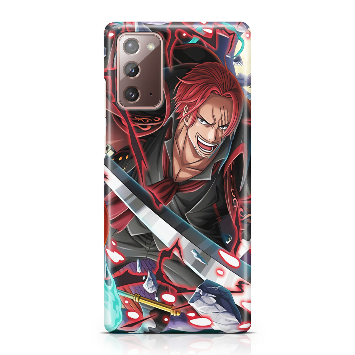 Red Hair Shanks Galaxy Note 20 Case