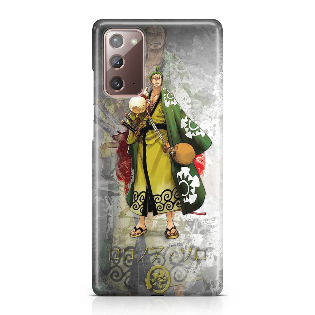Roronoa Zoro Arc Wano Galaxy Note 20 Case