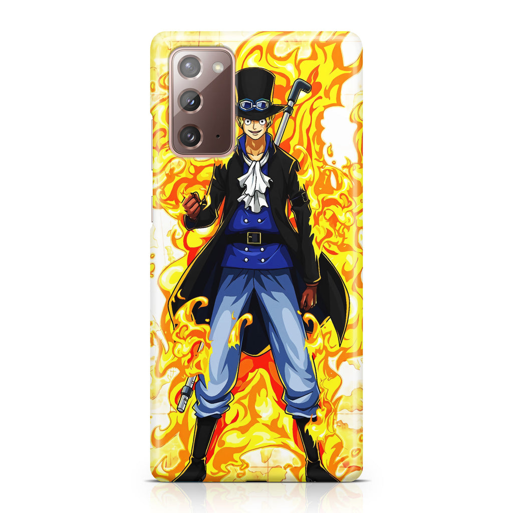 Sabo Mera Mera No Mi Galaxy Note 20 Case