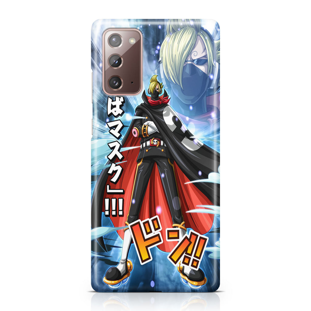 Stealth Black Sanji Galaxy Note 20 Case