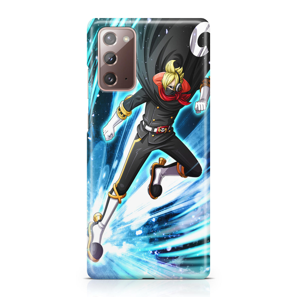 Stealth Black Vinsmoke Sanji Galaxy Note 20 Case