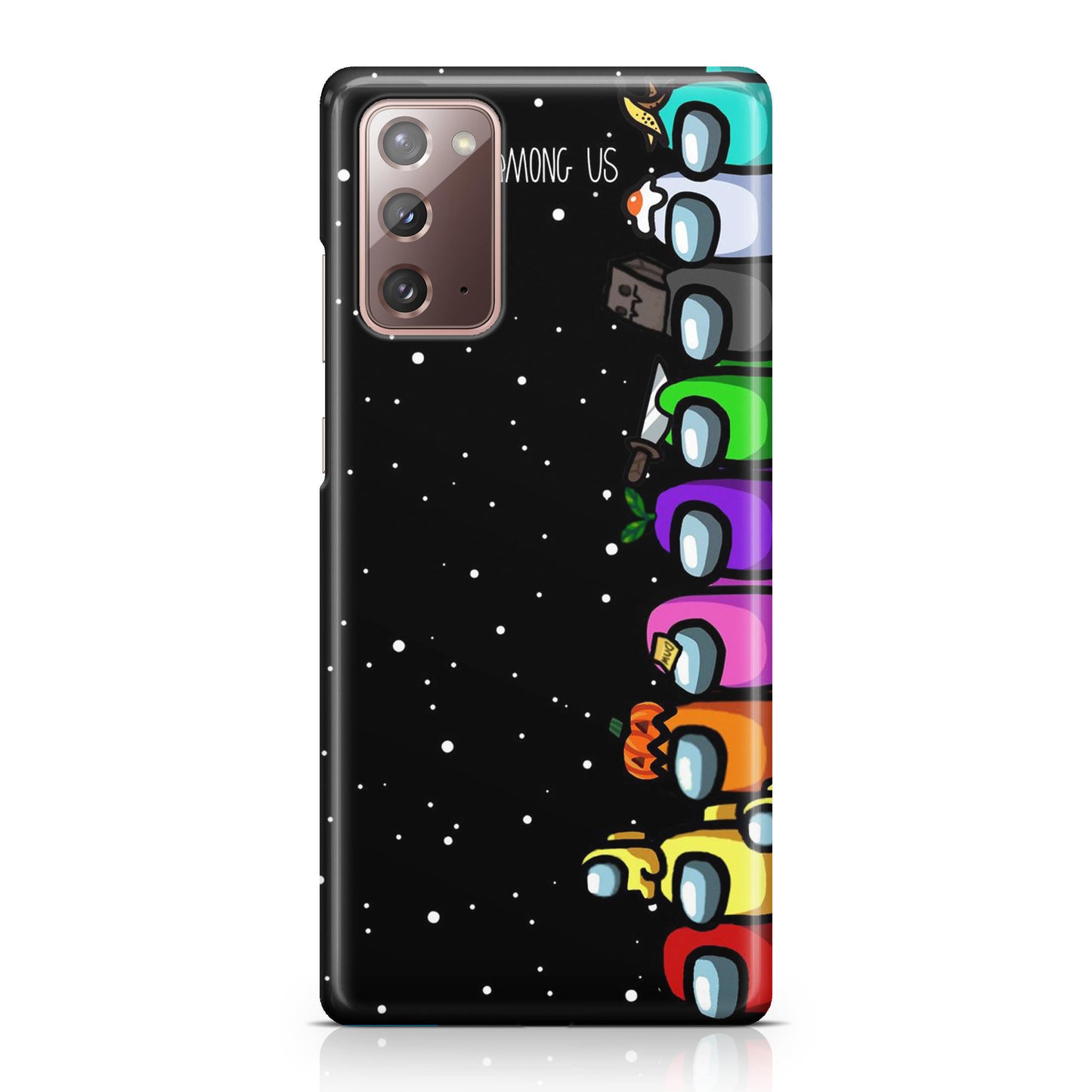Among Us Crewmate Galaxy Note 20 Case