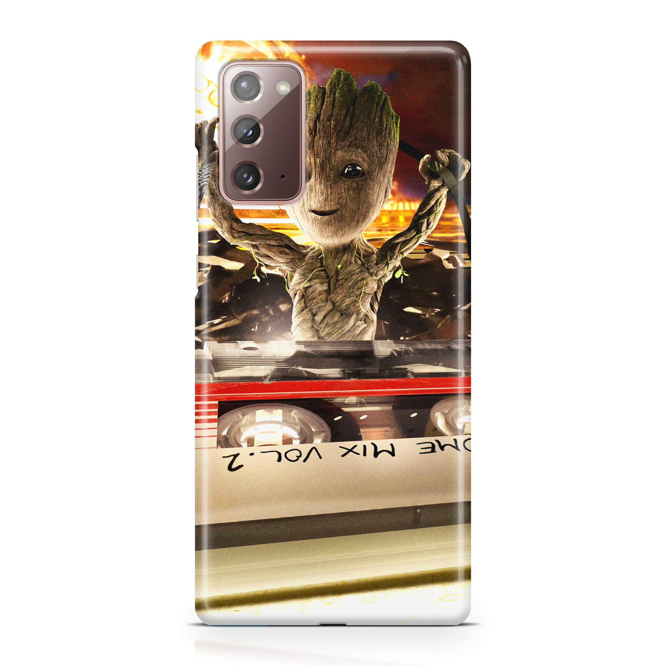 Baby Groot Mix Vol 2 Galaxy Note 20 Case