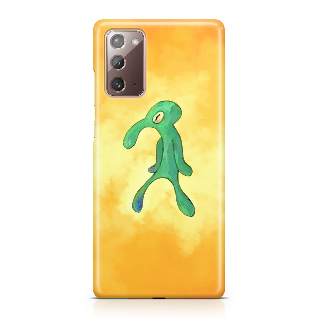 Bold and Brash Squidward Painting Galaxy Note 20 Case