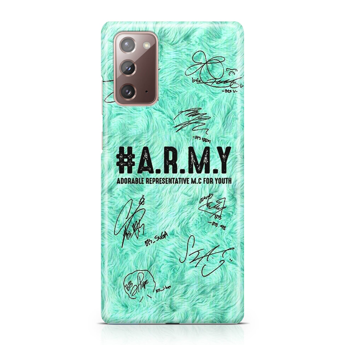 BTS Army Signature Galaxy Note 20 Case