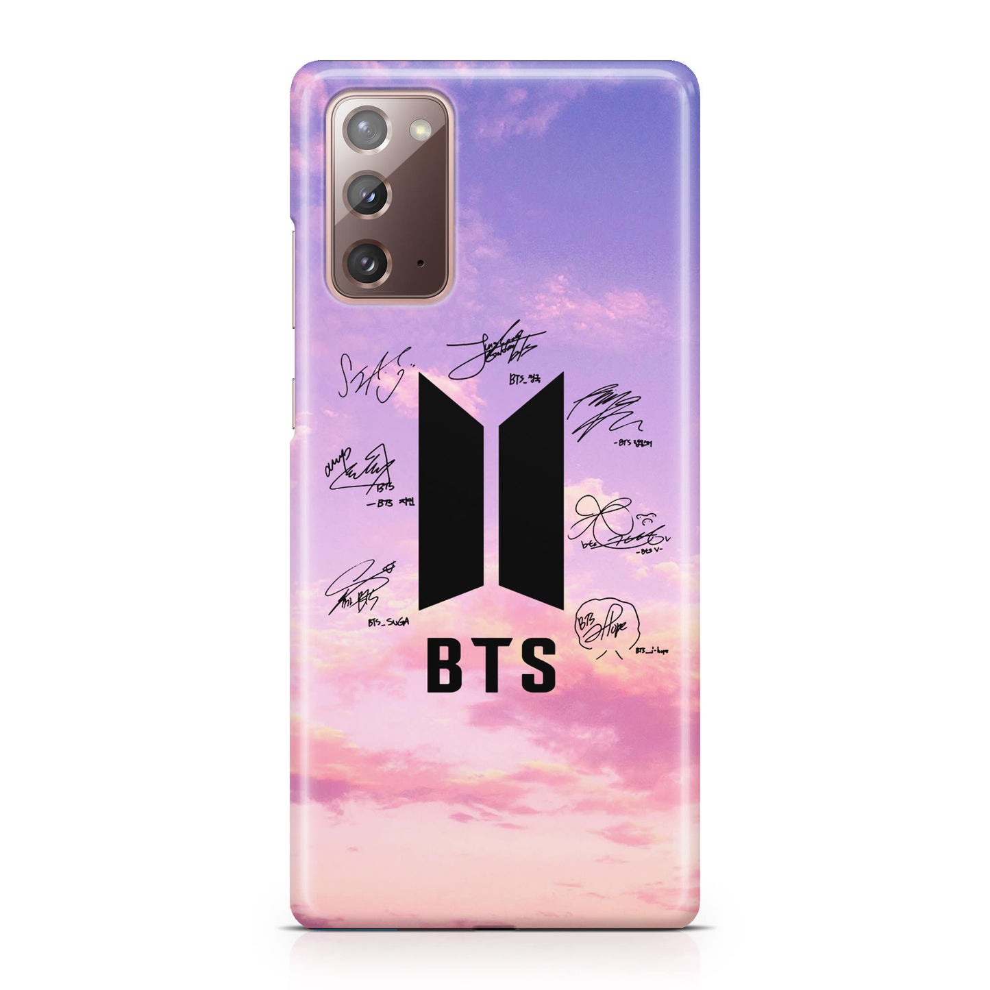 BTS Signature 2 Galaxy Note 20 Case