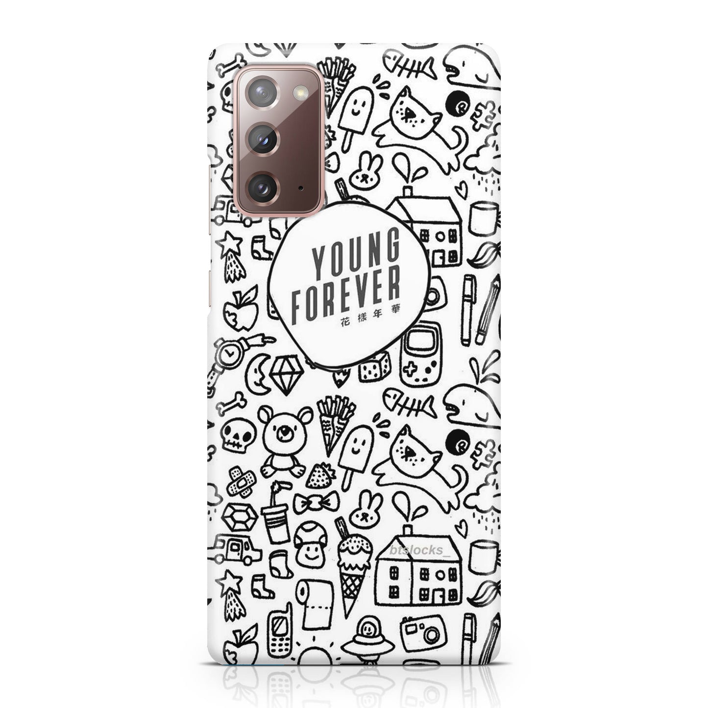 BTS Young Forever Galaxy Note 20 Case