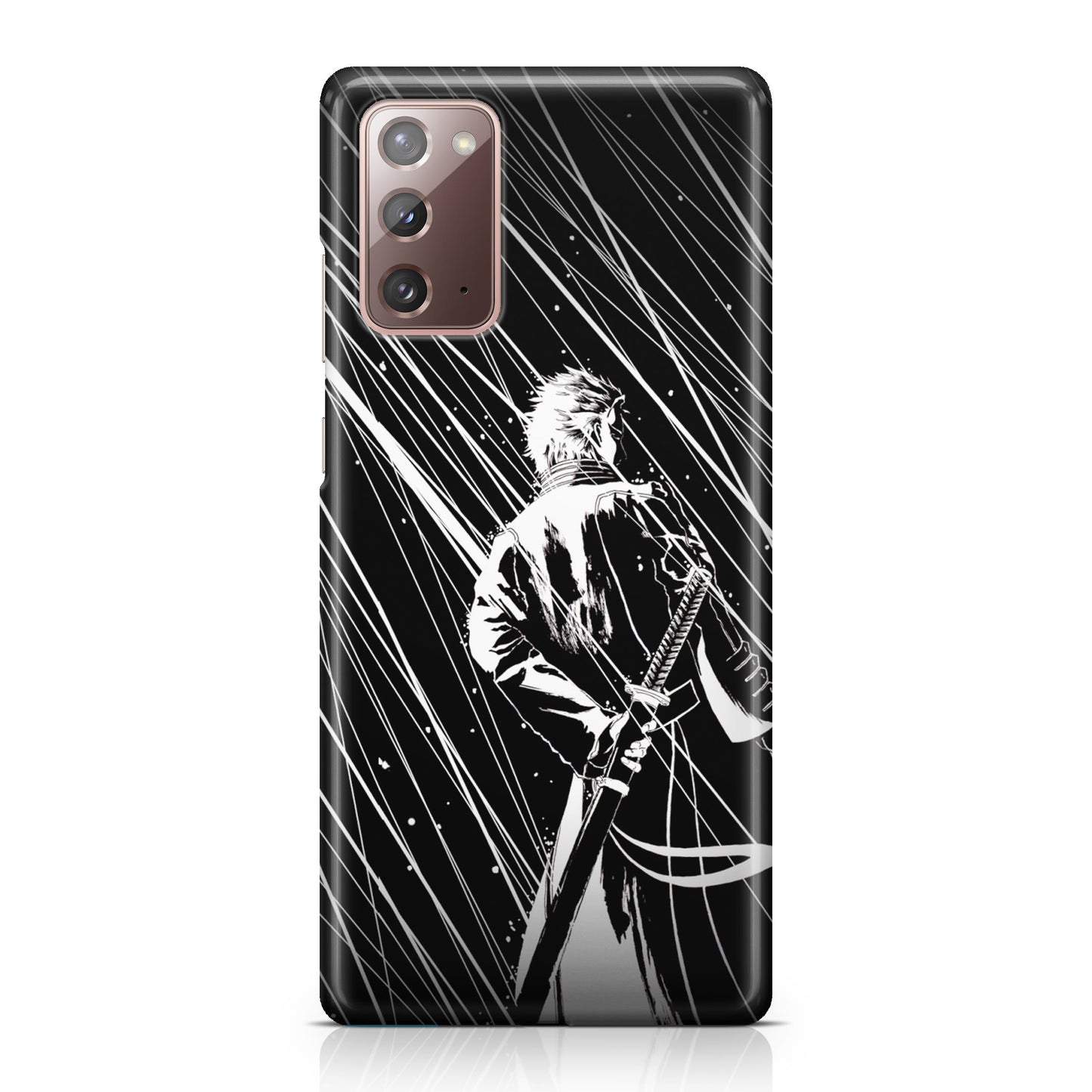 Vergil Black White Galaxy Note 20 Case