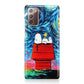 Dog Lying Under Starry Night Van Gogh Galaxy Note 20 Case