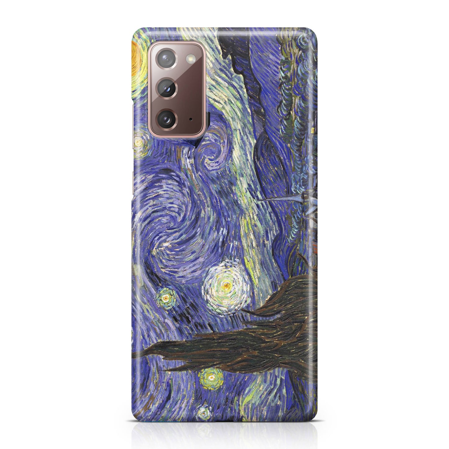 Dr Who Tardis In Van Gogh Starry Night Galaxy Note 20 Case