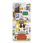 Friends TV Show Central Perk Sticker Galaxy Note 20 Case
