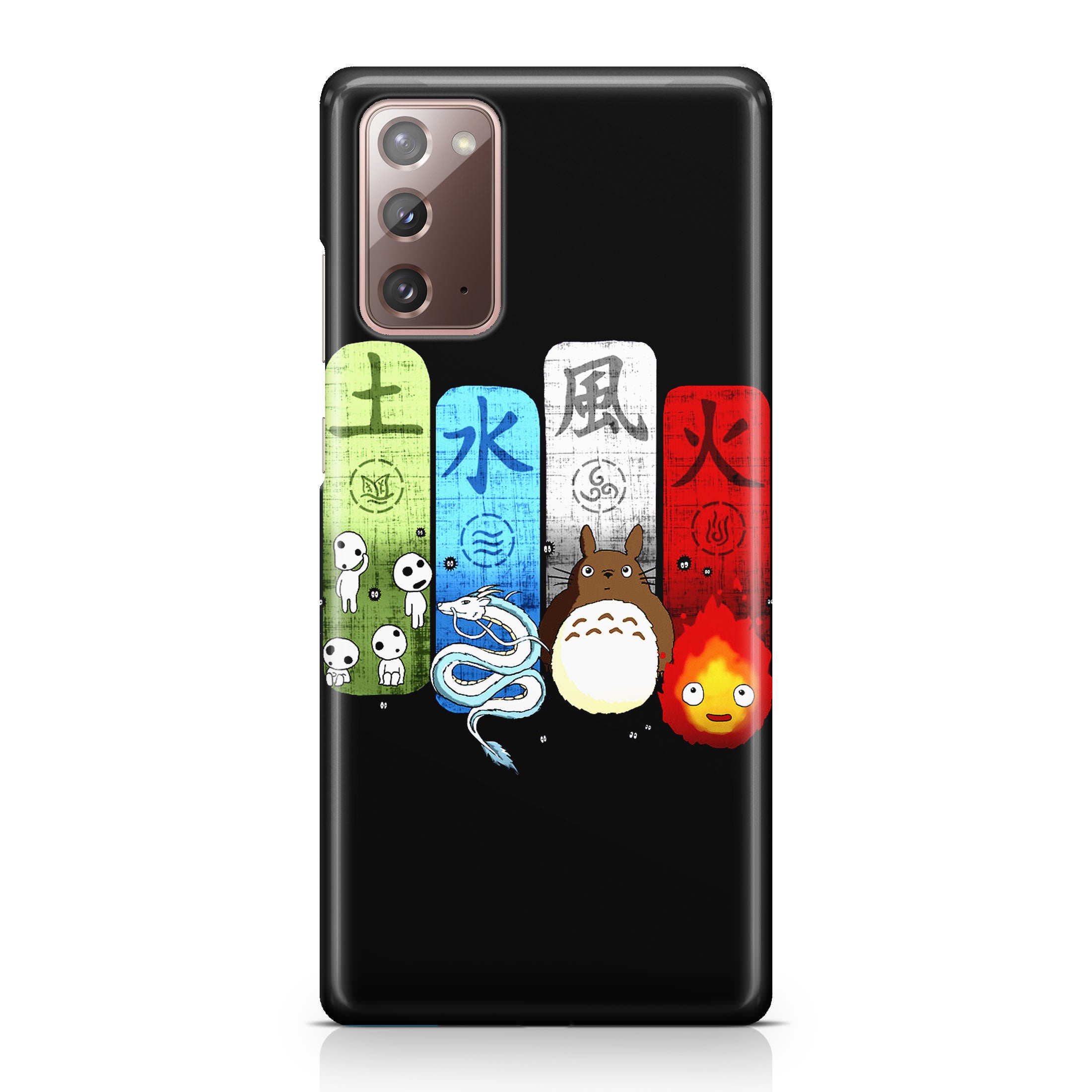 Ghibli Elemental Charms Galaxy Note 20 Case