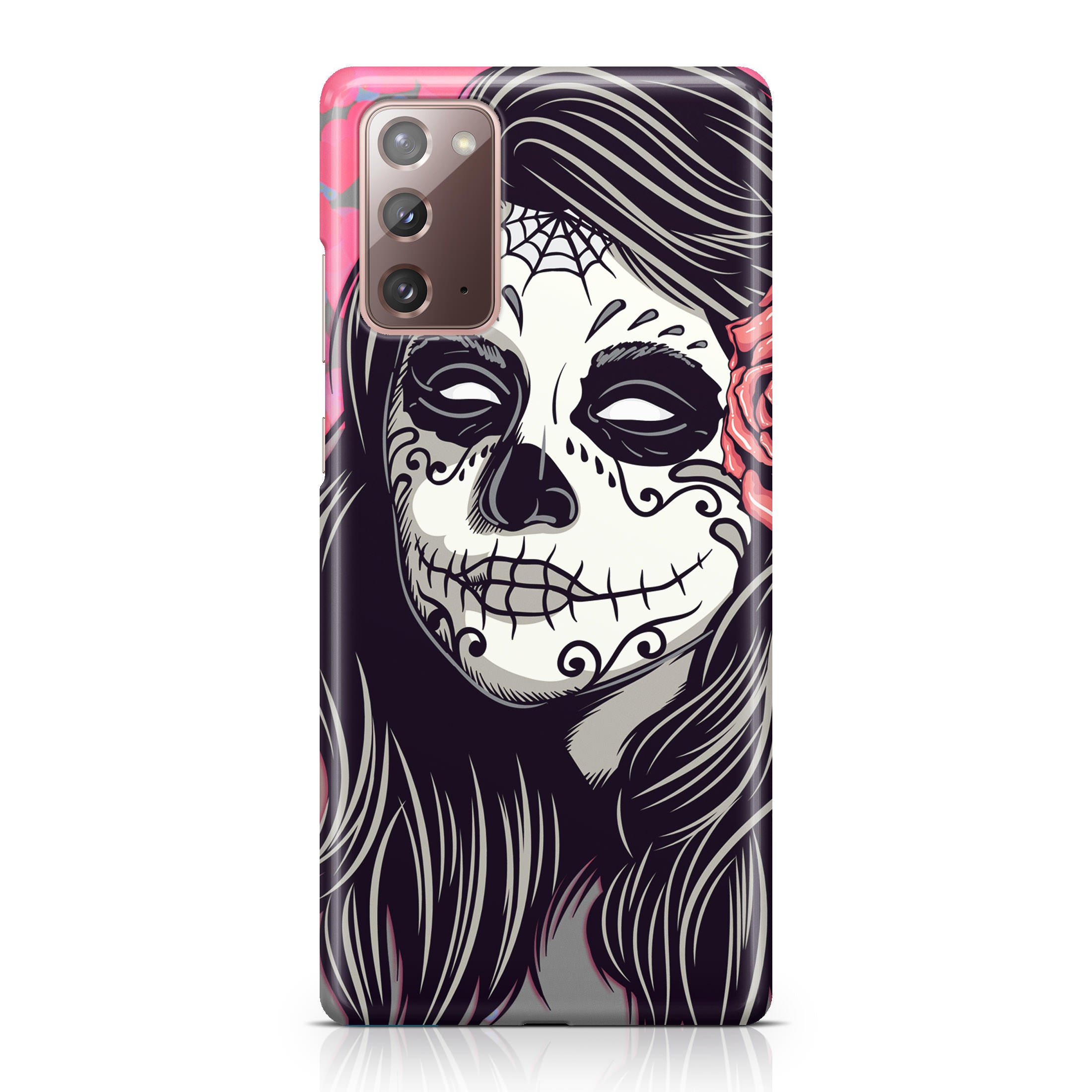 Girl Skull Flower Galaxy Note 20 Case