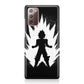 Goku Super Saiyan Black White Galaxy Note 20 Case