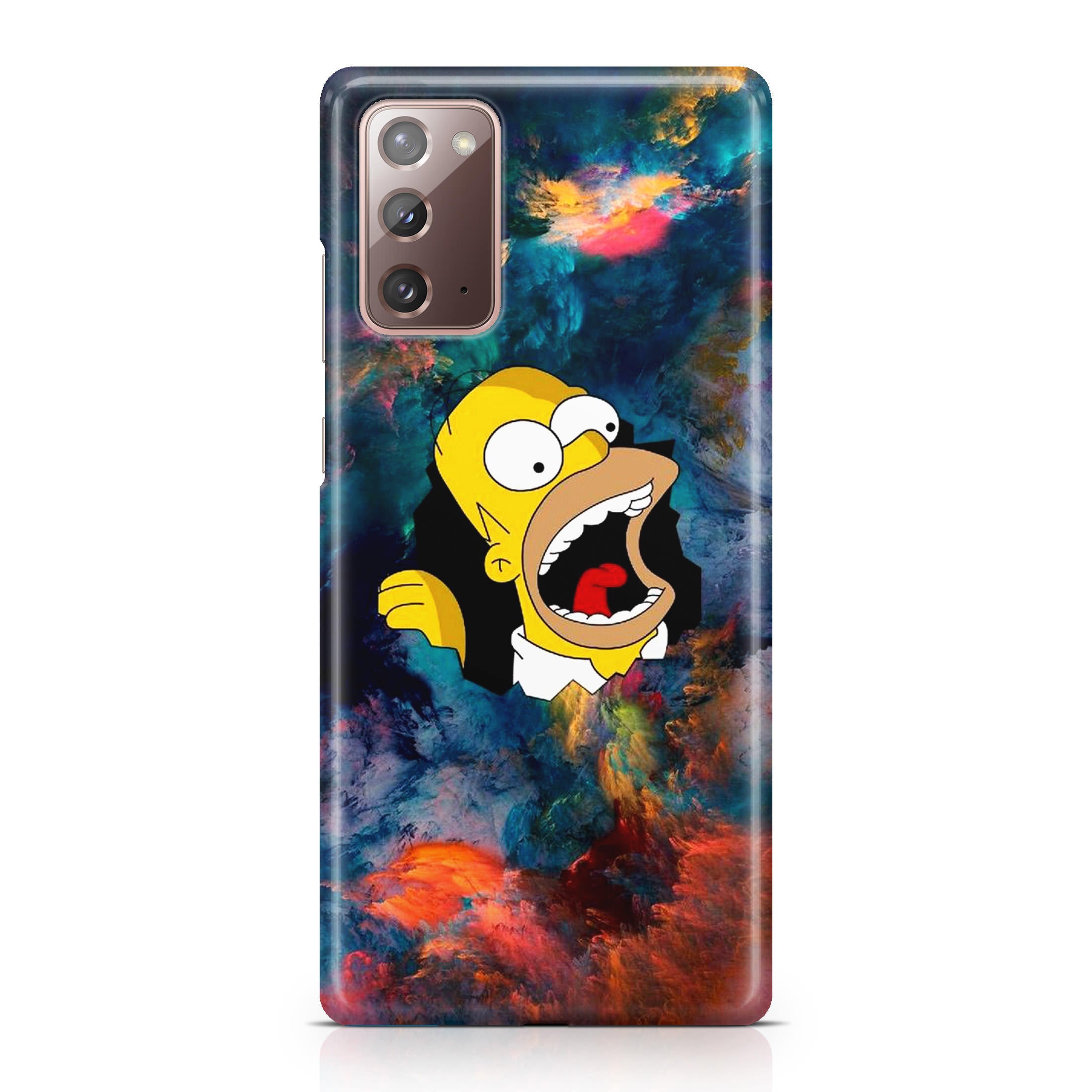 Homer Behind The Black Hole Galaxy Note 20 Case