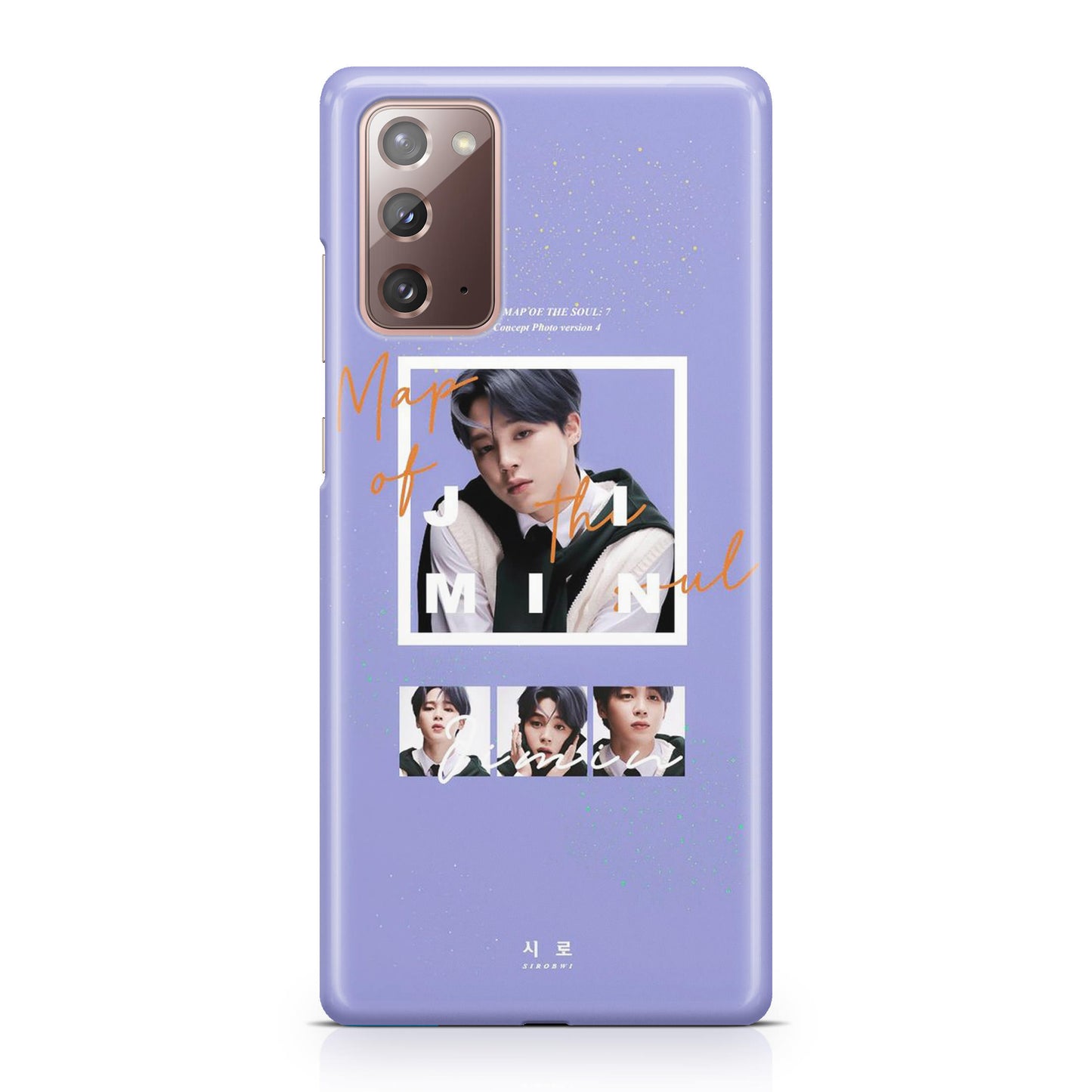 Jimin Map Of The Soul BTS Galaxy Note 20 Case