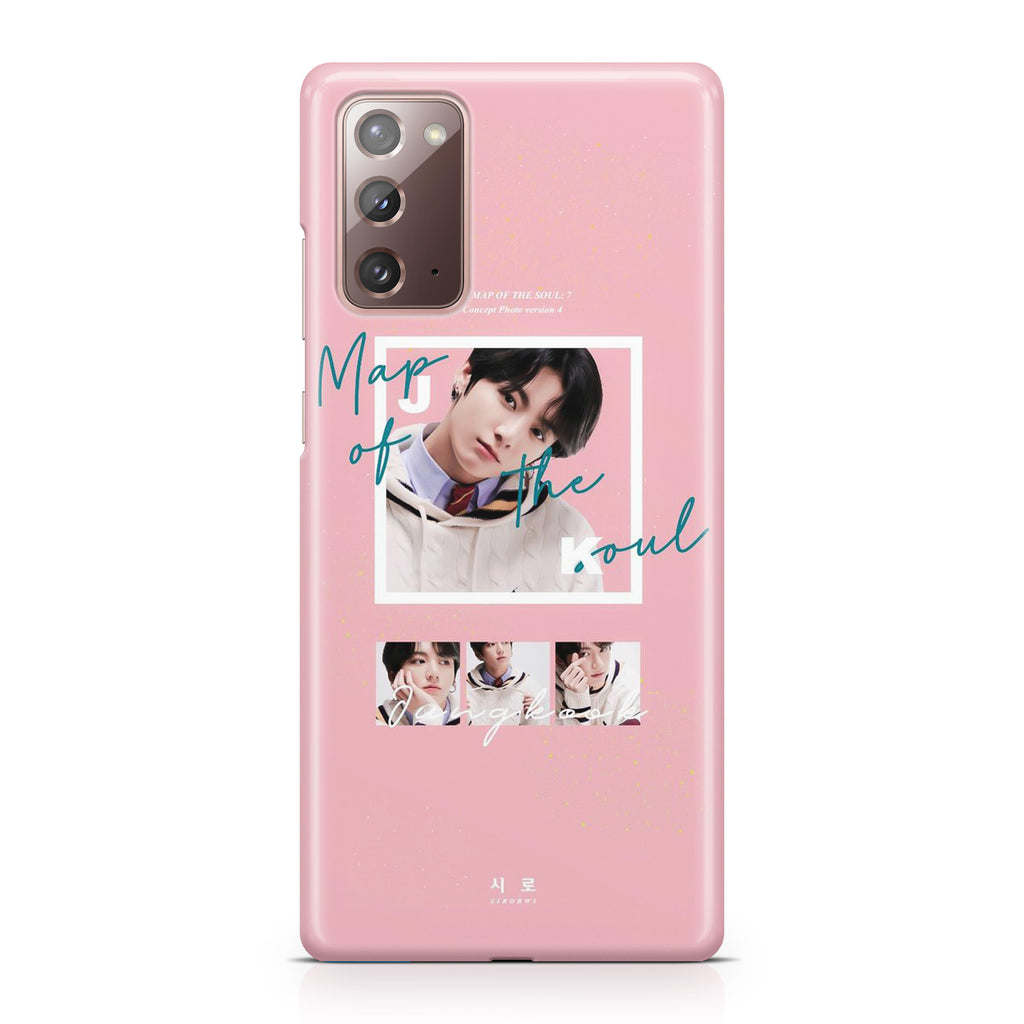 Jungkook Map Of The Soul BTS Galaxy Note 20 Case