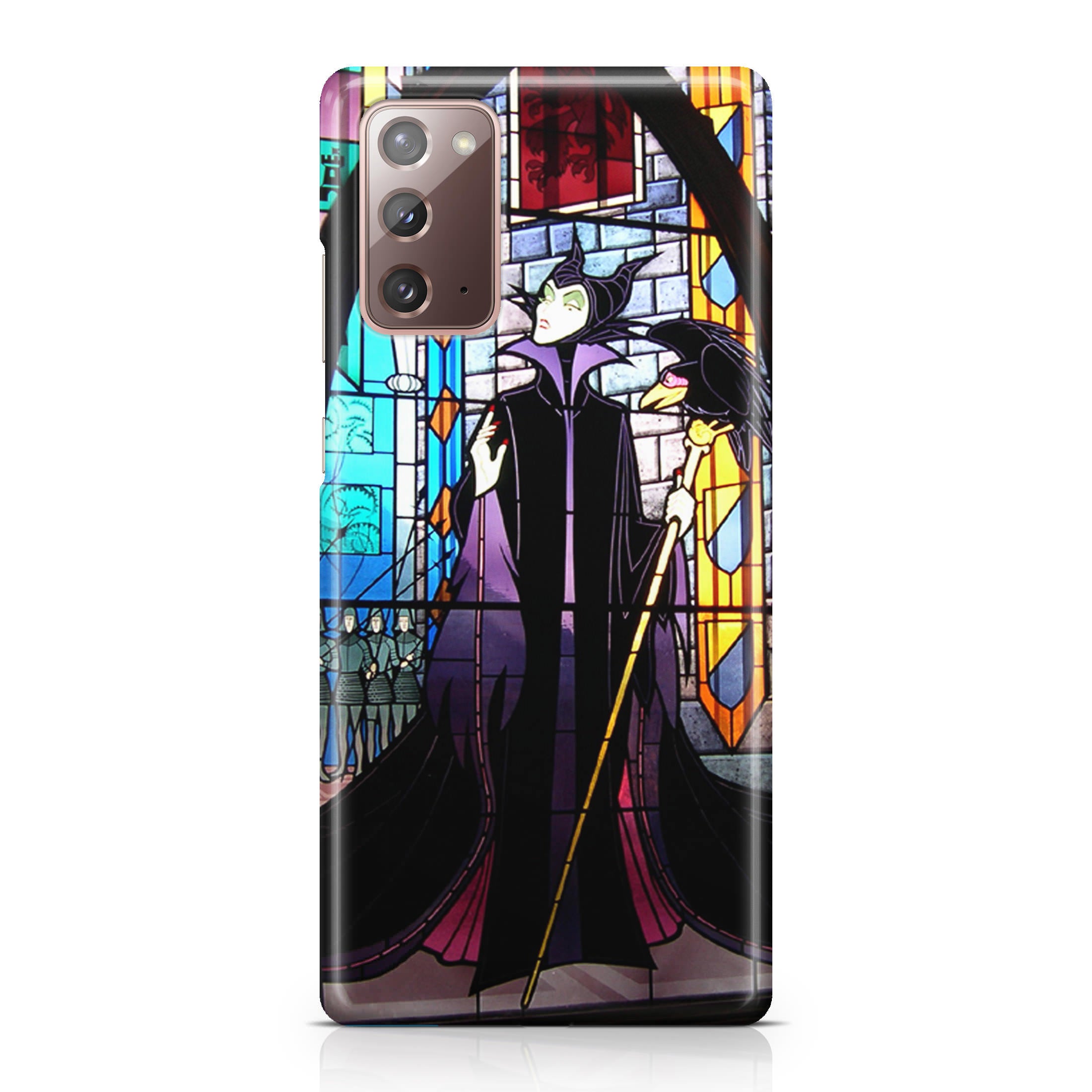Maleficent Sleeping Beauty Glass Art Galaxy Note 20 Case