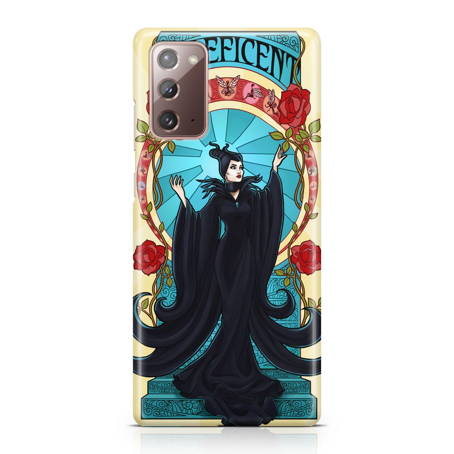 Maleficent With Flower Galaxy Note 20 Case