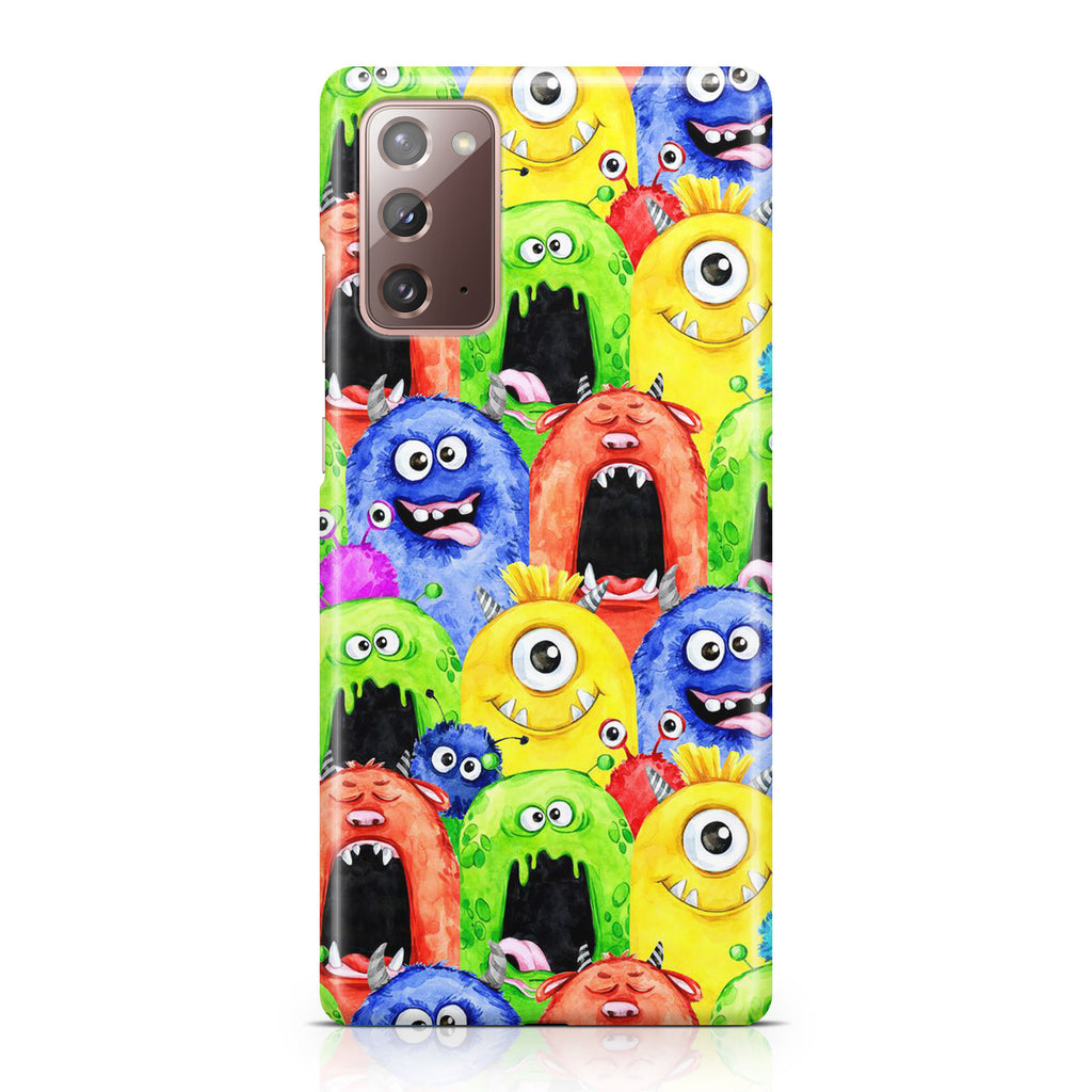 Monster Watercolor Art Galaxy Note 20 Case