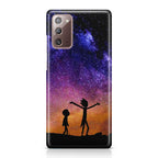 Rick And Morty Space Nebula Galaxy Note 20 Case