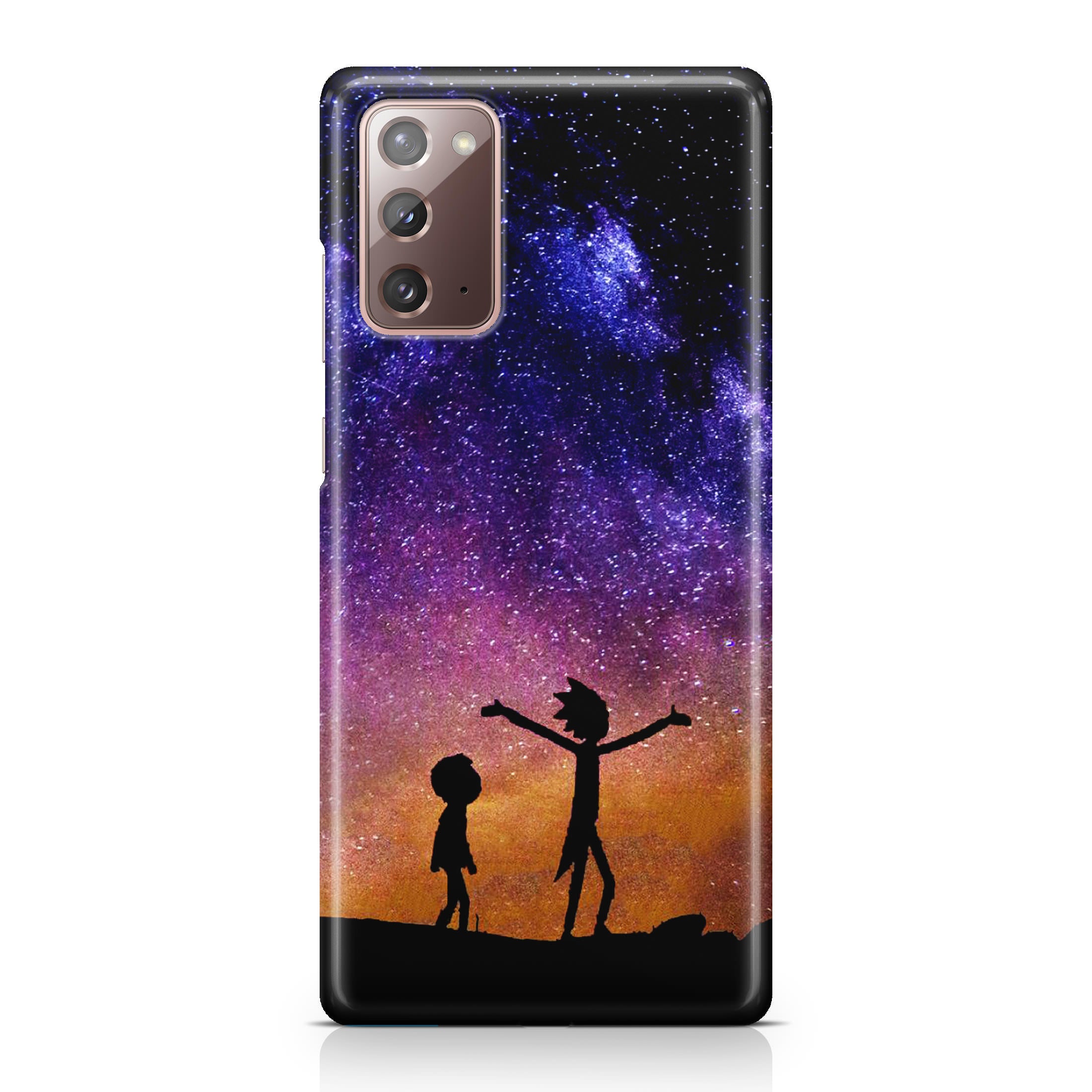 Rick And Morty Space Nebula Galaxy Note 20 Case