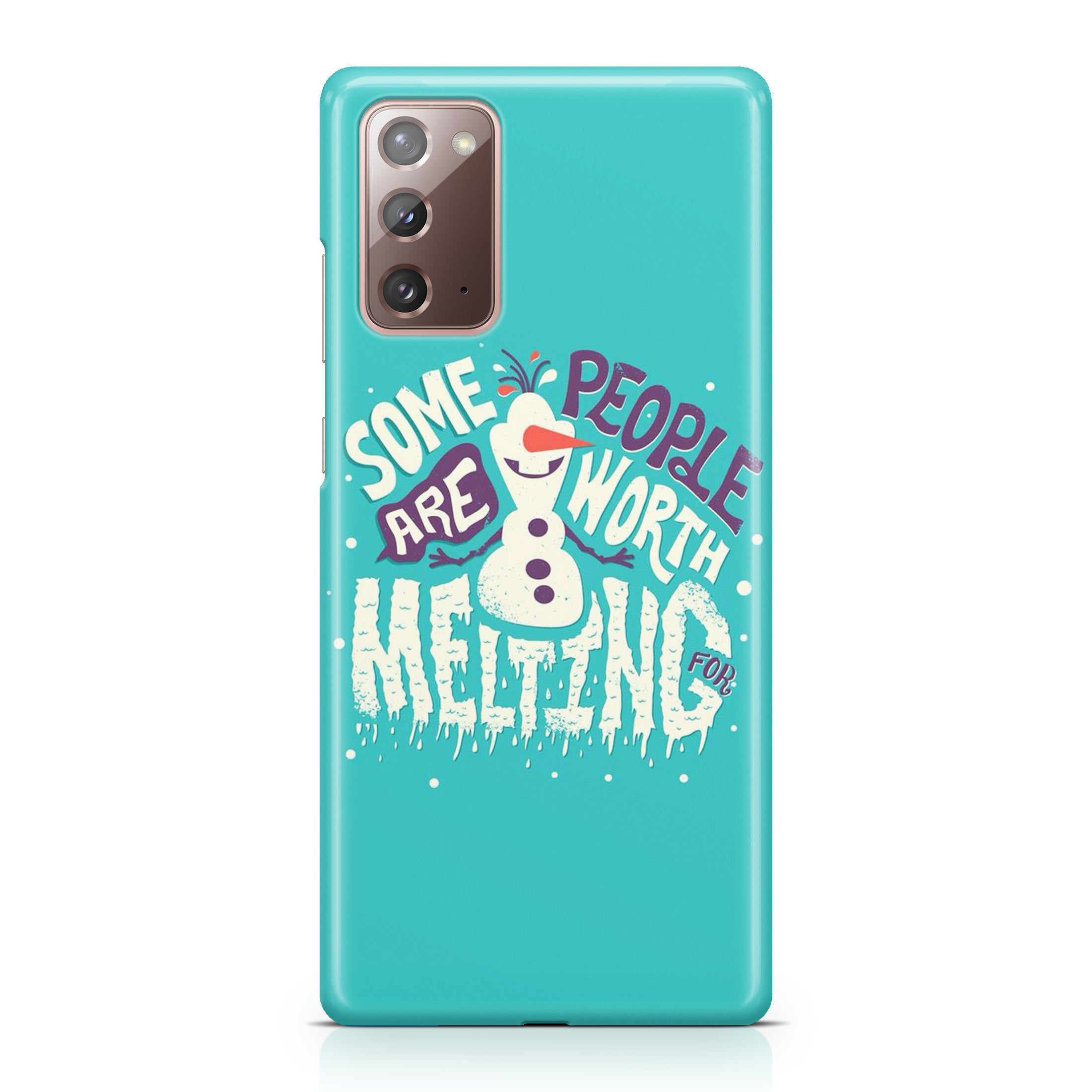 Olaf Frozen Is Melting Galaxy Note 20 Case