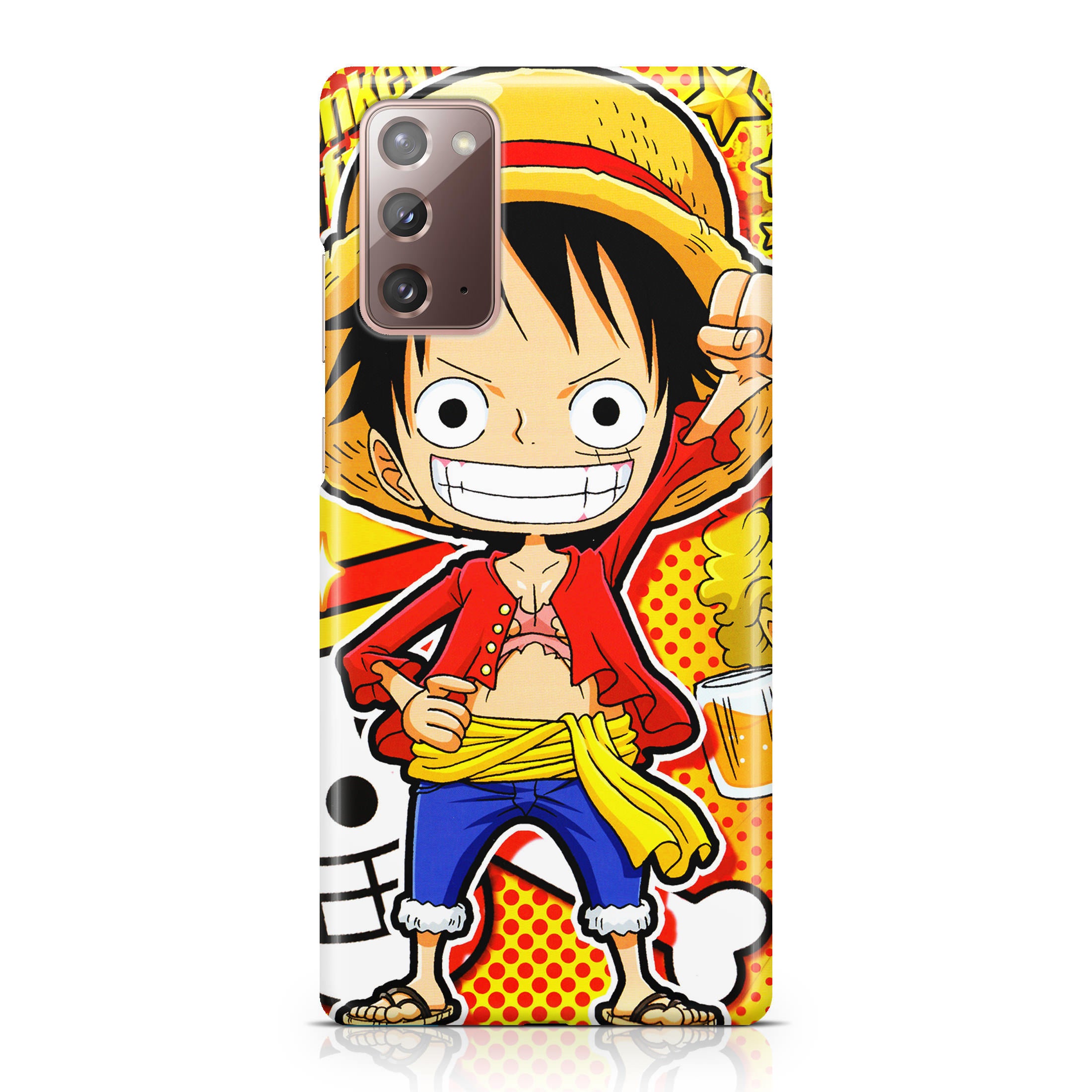 One Piece Cute Luffy Galaxy Note 20 Case