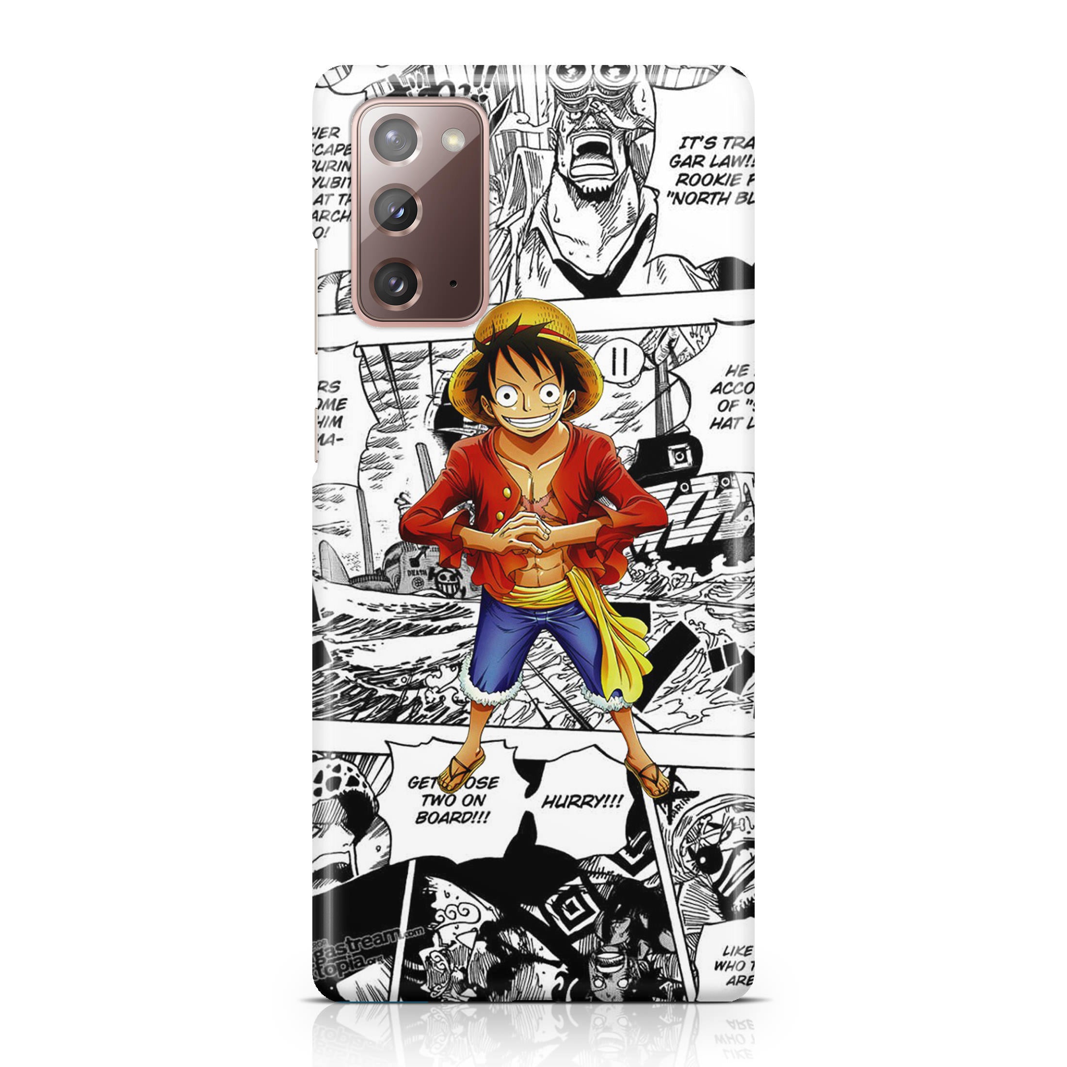 One Piece Luffy Comics Galaxy Note 20 Case